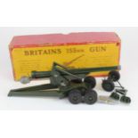 Britains 155mm Gun, contained in original box (sold as seen)