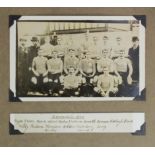 Rugby postcard & legend by Jerome circa 1930's, produced from original photograph, Lancashire Team
