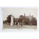 Railway station postcard. Didsbury Manchester Lancashire (exterior animated scene), postally used