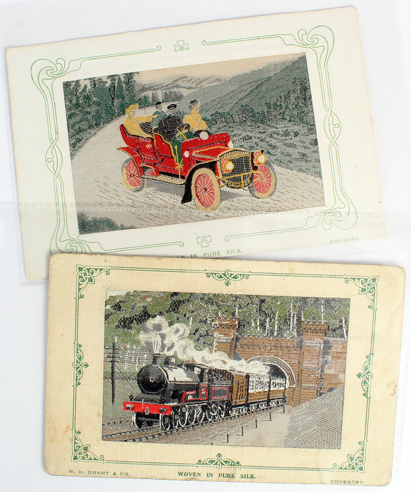 Woven Silks by Grant, Motor Car & Train   (2)