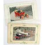 Woven Silks by Grant, Motor Car & Train   (2)