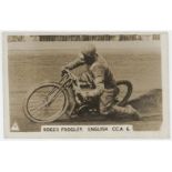 Doyle - type card- Dirt Track Riders (non-descriptive) Roger Frogley, English CC.A 6, VG,