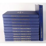 Chelsea F.C. Chronicle Limited Facsimile Edition by Scott Cheshire. Set of 10 bound editions 1905-06