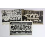 Football Bury FC team postcard c1910/11, by R Scott & Co, Manchester. Croydon Common. 1st Div