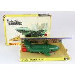 Dinky Toys, no. 101 'Thunderbirds 2 & 4', no. 4 present, with original insert, contained in original