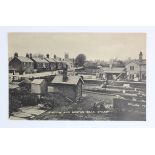 Railway station postcard. Spilsby Lincolnshire. Station closed to passengers 1939.