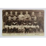Ton Pentre AFC, RP postcard for the 1910/11 season, their first season in Southern League Div II.