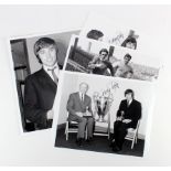 George Best, four signed 8 x 10" photographs