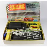 Scalextric set 65, contained in original box (unchecked, sold as seen)