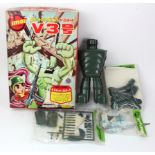 Imai Plastic Model V Mark 3 Robot model kit, with instrictions & motor, contained in reproduction