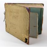 Cricket interest. An autograph album containing numerous cricketers signatures, circa mid to late