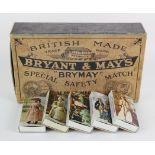 Large Bryant & May 'Brymay' shop display matchbox, height 6.5cm, width 31cm, depth 19cm approx.,