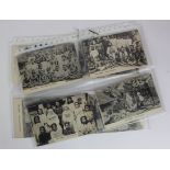 Gilbert and Ellice Islands postcards set c1924 with ethnic native groups of these South Pacific