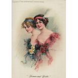 Silk - Yvonne & Yvette, issued with The Gentlewoman Periodical as supplement to the Christmas 1913