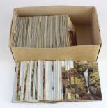 A R Quinton, shoebox containing mixed selection (approx 400+ cards)