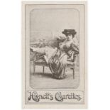 Hignett - Beauties, Gravure (Golden Butterfly), type card, see picture VG cat value £85