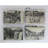 Medical. Uganda 1900-20 sleeping sickness epidemic, series of postcards of Kisubi mission