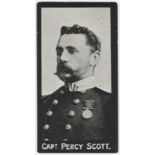 Rutter, Boer War Celebrities (printed back), type card, Capt. Percy Scott, G - VG cat value £75