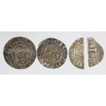 English Hammered (4): Henry II Short Cross silver penny, Adam on Winchester, straightened F, a