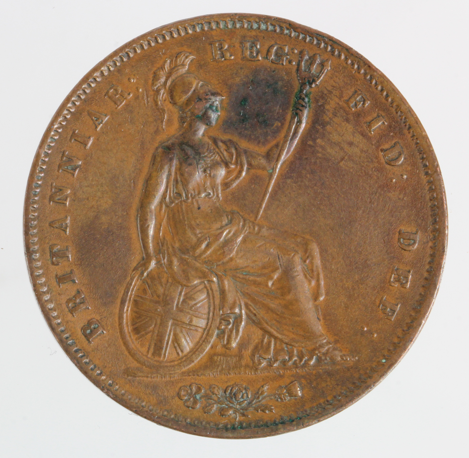 Penny 1854 OT, EF - Image 2 of 2