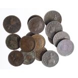 GB Farthings (16) 18th-19thC mostly copper, mixed grade.