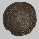 Henry VIII silver halfgroat, struck under Edward VI of Canterbury, mm. not clear, probably Spink