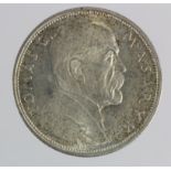 Czechoslovakia silver 10Kc 1928 UNC
