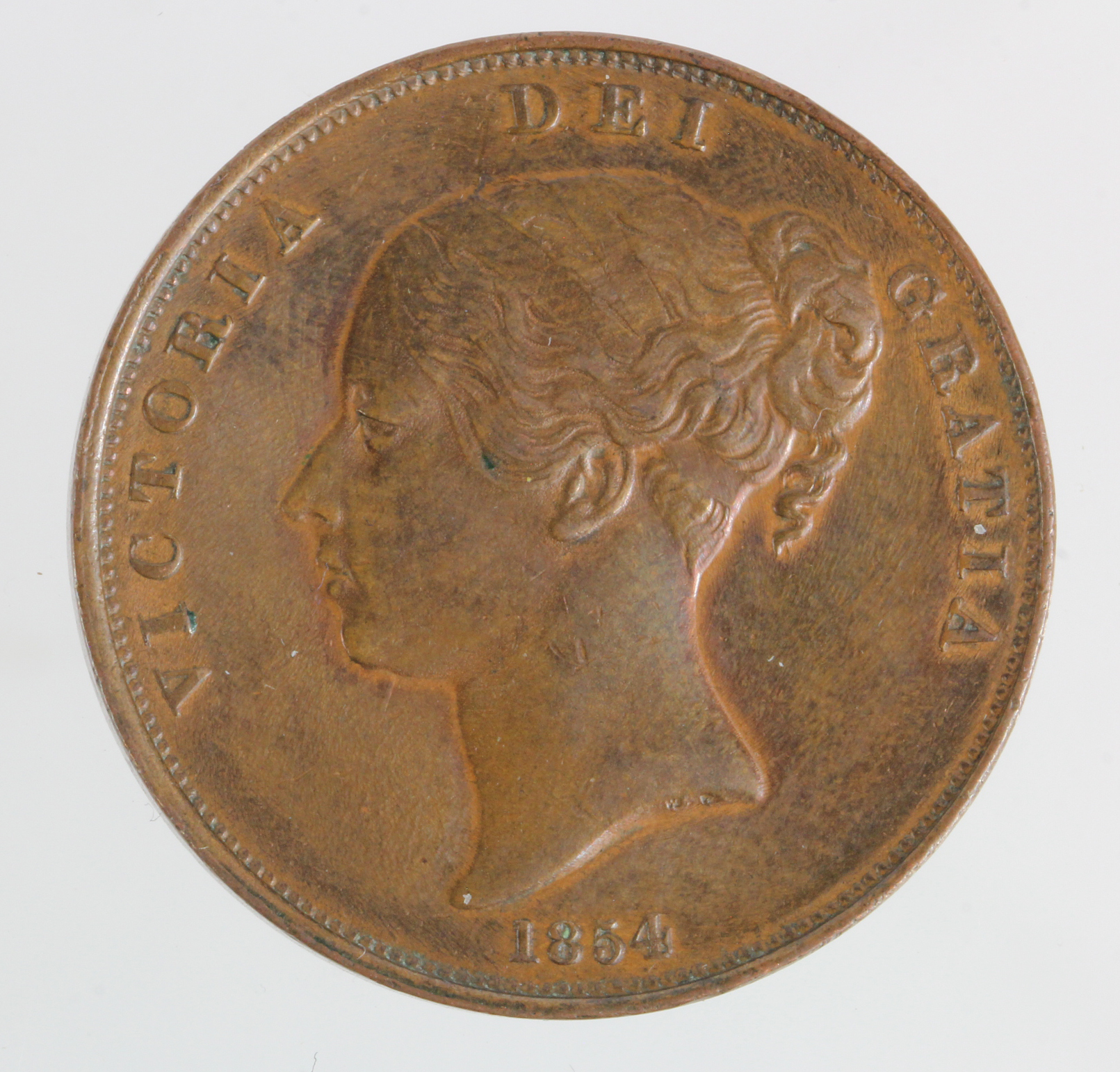 Penny 1854 OT, EF