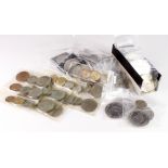 GB Coins: Crowns: 1951 x5, 1953 x12, 1953 plastic sets x4, 1953 others x15; plus various GB 1937-