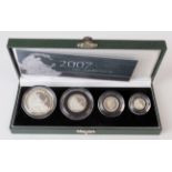Royal Mint: United Kingdom Britannia Silver Proof 4-Coin Set 2007 aFDC (a little toning) cased