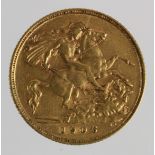 Half Sovereign 1906 VF