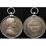 British School Medal, silver d.37mm: St Stephen's School Westminster medal 'For Missing No