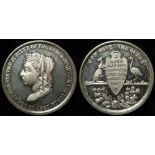 Australian Commemorative Medal, white metal d.38mm: Golden Jubilee of Queen Victoria 1887,