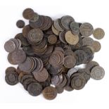 Guernsey (150) copper & bronze coins 19th-20thC, mixed grade.