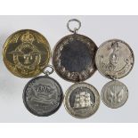 British Military Sports and Other Medals (6) mostly Naval, all silver early 20thC.