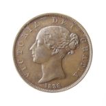 Halfpenny 1838 EF