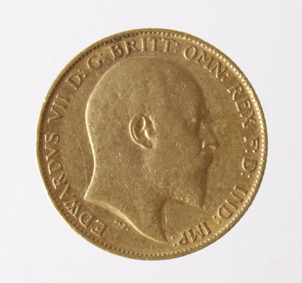 Half Sovereign 1902, S.3974A, GF. Ex J. Nicholson Auction 8/9/09; Ex Lord Mayor of London - Image 2 of 2