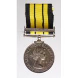 Africa General Service Medal QE2 with Kenya clasp named to (1824227 Sgt J R Coleman A.C.C.).