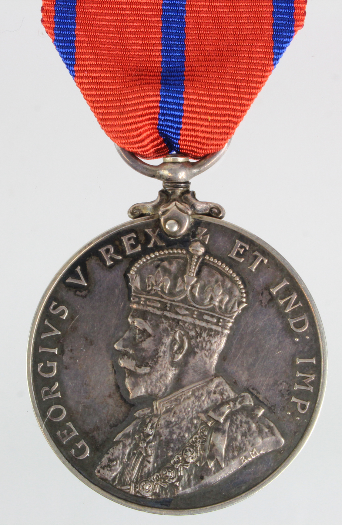 Coronation medal 1911, Scottish Police issue to Insp. G. Gilmour. NEF