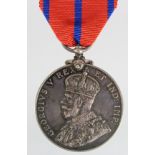 Coronation medal 1911, Scottish Police issue to Insp. G. Gilmour. NEF