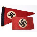 German Party Political Pennant, armband, Party badge, service wear