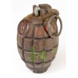WW2 Mills no 36 hand grenade nice clean example. Deactivated.
