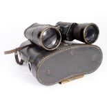 German WW2 Dienstglas 10x50 binoculars made by Eleitz Wetziar No 182535 with M H/6400 code in