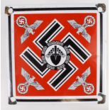 German RAD enamel plaque.