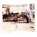 Boer War interest - photo of 'Siege Gun Long Cecil' manufactured by De Beers workshops during the