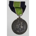 Colonial Police Forces Medal for long service and good conduct, EIIR issue. 11614 African Sgt.