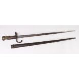 French model 1874 Epee bayonet.