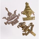 Badges Royal Naval division including Anson Bn, Nelson Bn, Hawk Bn.