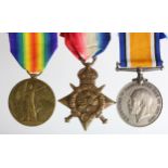 1914 Star Trio to 9927 Bglr S D Robinson RAMC. Served RAMC/BG Hosp. Later RGA. Also entitled to an