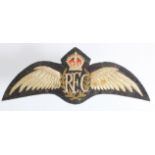 Badge a pair of RFC Wings, show service wear